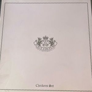 Juicy Couture Checkers Set